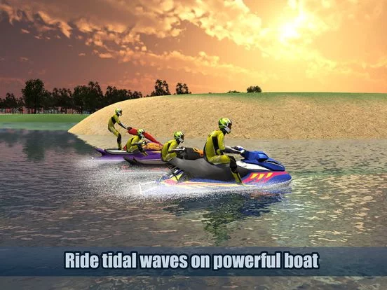 Изображение игры: Jet Ski Boat Racing 3D