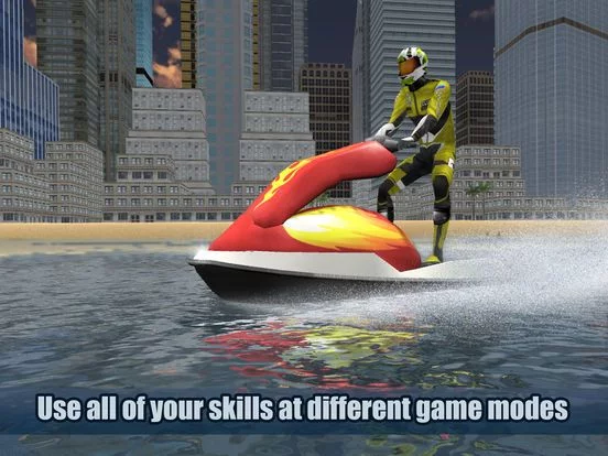 Изображение игры: Jet Ski Boat Racing 3D