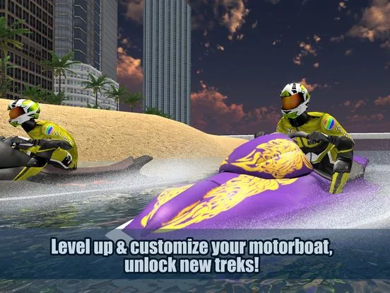 Изображение игры: Jet Ski Boat Racing 3D