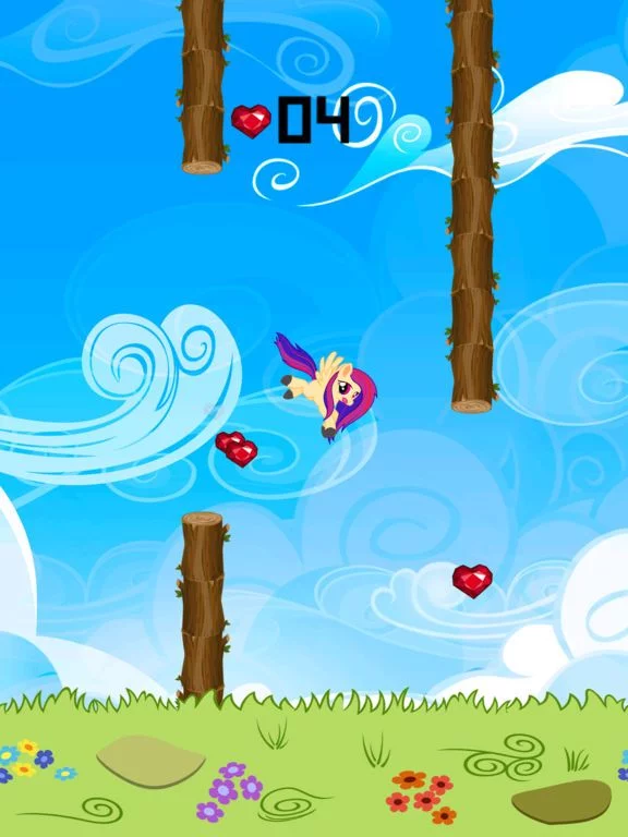 Изображение игры: Little Flappy Pony
