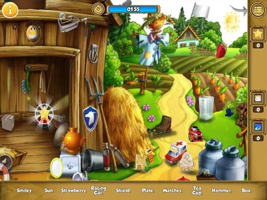 Изображение игры: Hidden Objects: The First Adventure of finding the lost objects