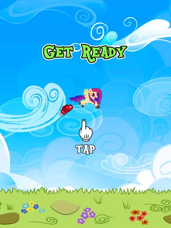 Изображение игры: Little Flappy Pony