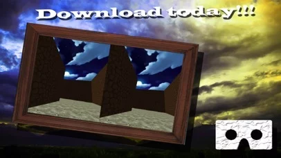 Изображение игры: VR Maze Run Journey for Cardboard glasses