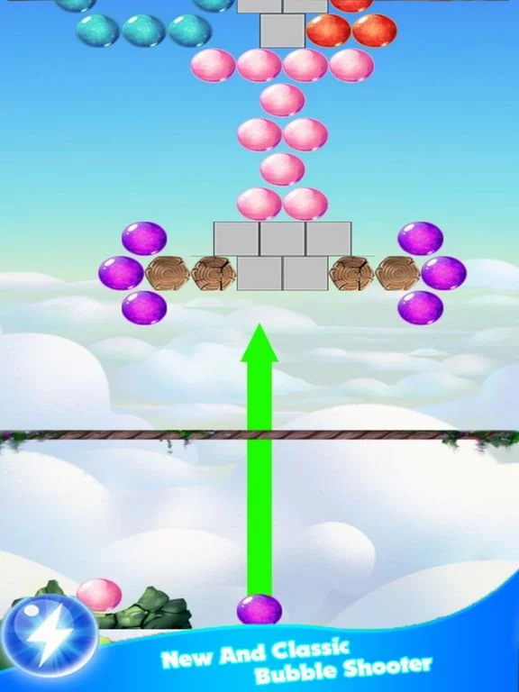 Изображение игры: Sky Bubble Pop 18