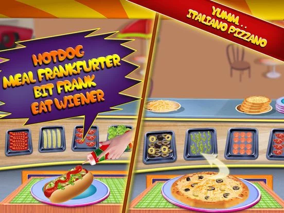 Изображение игры: Fast Food Truck Park Chef Game