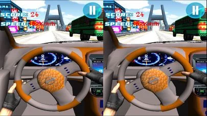 Изображение игры: VR Fast Car Race: Extreme EndLess Driving 3d game