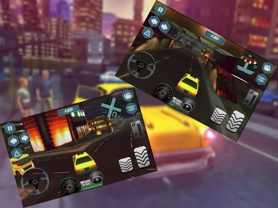 Изображение игры: Grand city Taxi Simulator