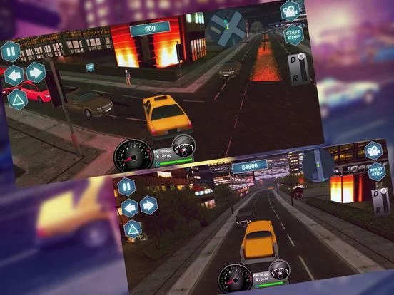 Изображение игры: Grand city Taxi Simulator