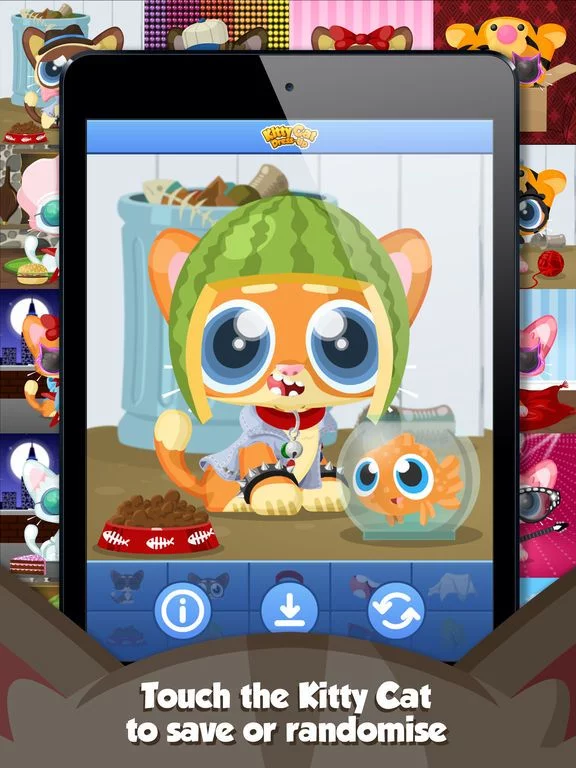 Изображение игры: Kitty Cat Dress-Up