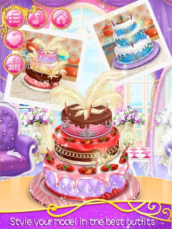 Изображение игры: Magic Cake - DIY Birthday & Wedding Cakes