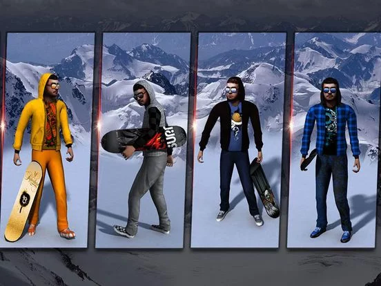 Изображение игры: Snowboard Extreme Mountain Freestyle Winter Sports Snowboarding Game