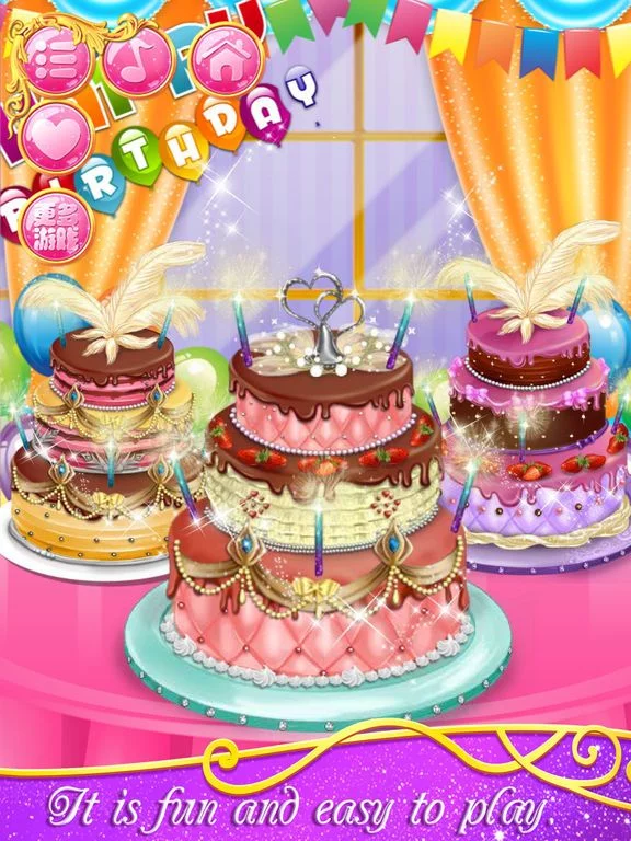 Изображение игры: Magic Cake - DIY Birthday & Wedding Cakes