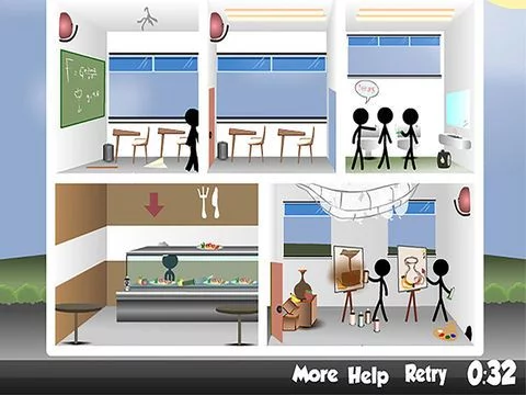 Изображение игры: Stickman Crime: Death Killer - Free Strategy Murder Game