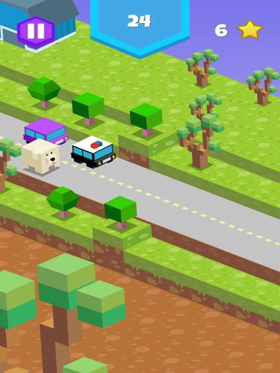 Изображение игры: Blocky Dog