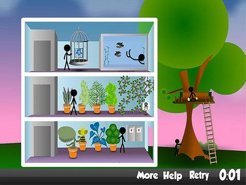 Изображение игры: Stickman Crime: Death Killer - Free Strategy Murder Game