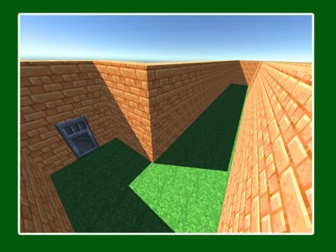 Изображение игры: Cubic Blocks Maze Run 3D