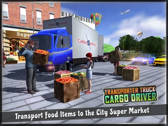 Изображение игры: Transporter Truck Cargo Driver