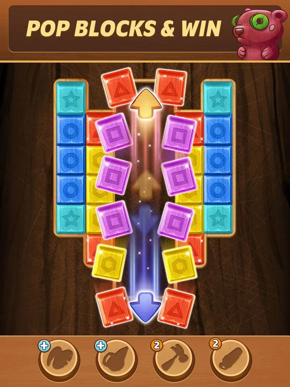Изображение игры: Wood Blast