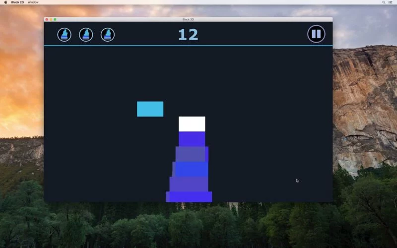 Изображение игры: Block 2D - The Retro Block