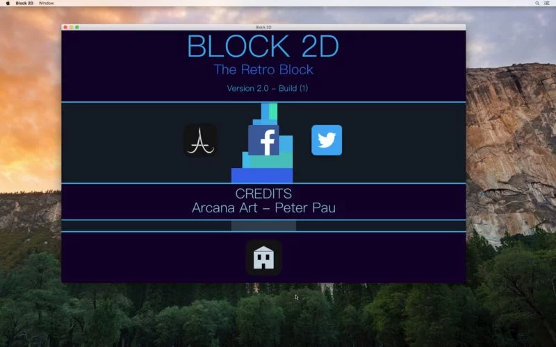 Изображение игры: Block 2D - The Retro Block