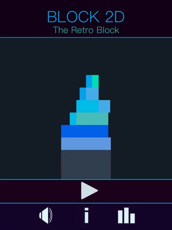 Изображение игры: Block 2D - The Retro Block
