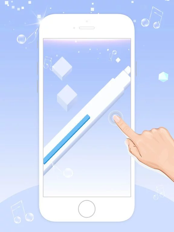 Изображение игры: Dancing Music Line