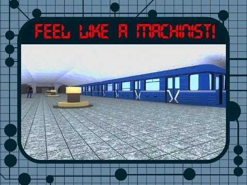Изображение игры: Subway Simulator Metro Station