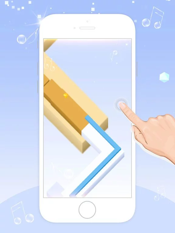 Изображение игры: Dancing Music Line
