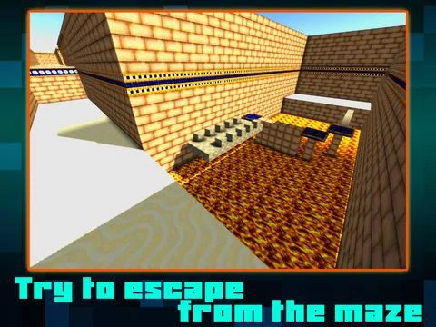 Изображение игры: Maze Escape Craft: Build Block