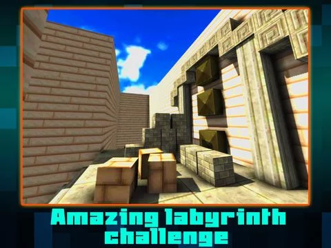 Изображение игры: Maze Escape Craft: Build Block