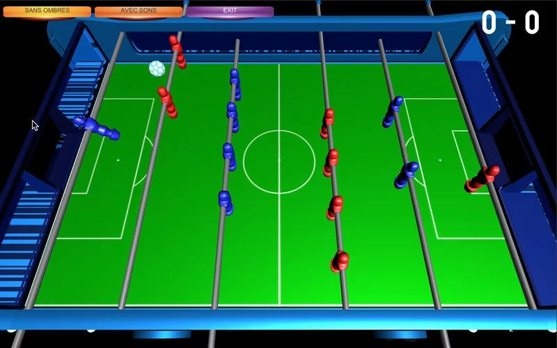 Изображение игры: Table Soccer Foosball 3D