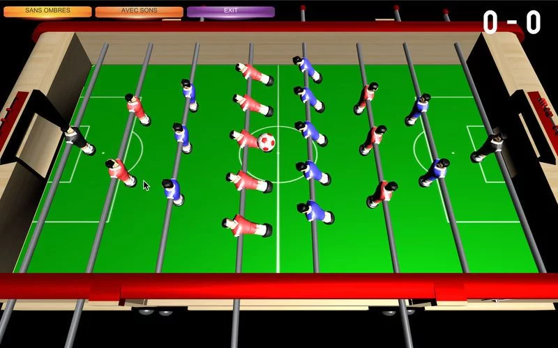 Изображение игры: Table Soccer Foosball 3D