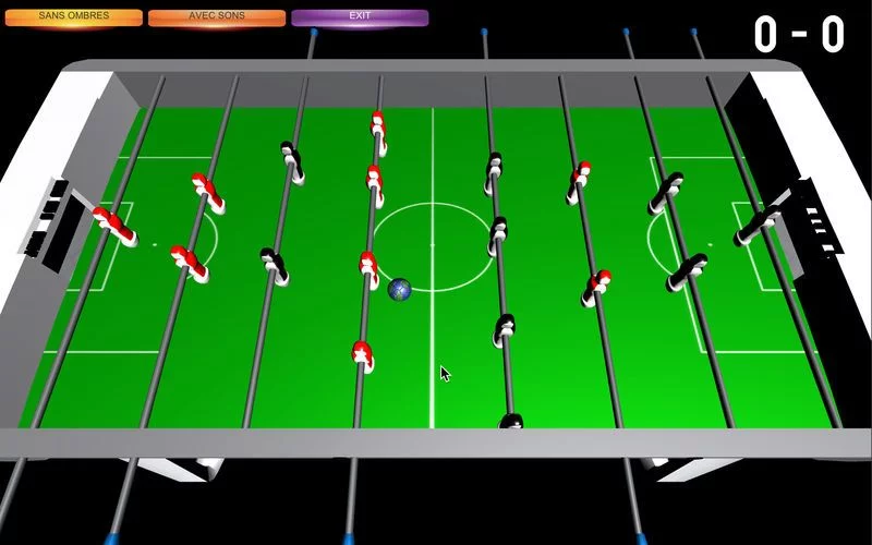 Изображение игры: Table Soccer Foosball 3D