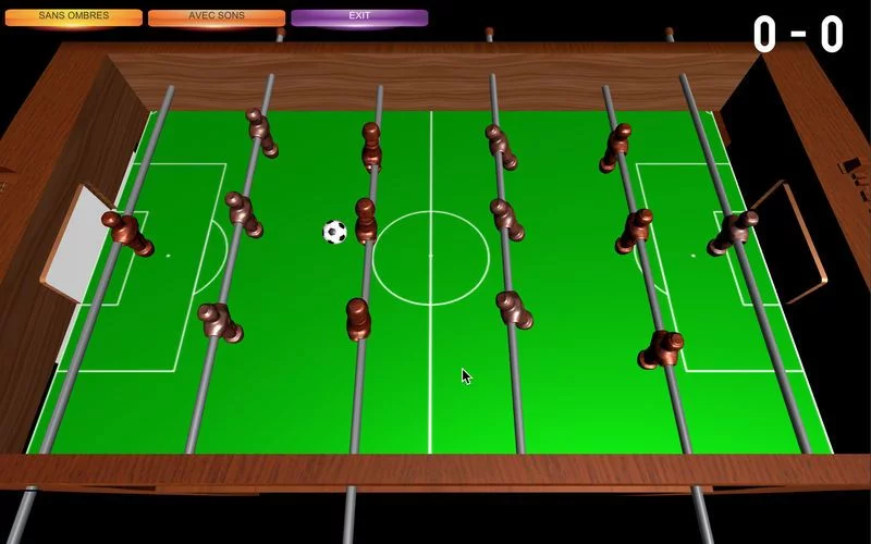 Изображение игры: Table Soccer Foosball 3D