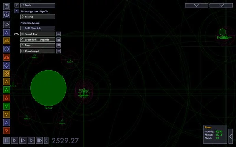 Изображение игры: Tactical Space Command