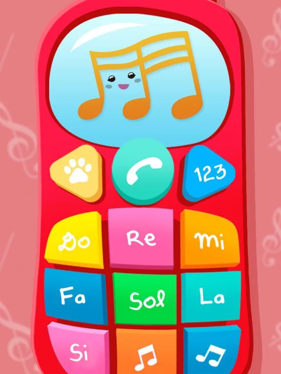 Изображение игры: Baby Phone. Musical educational game for toddlers