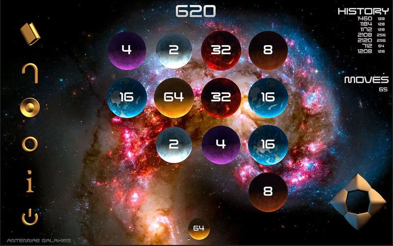 Изображение игры: Space 2048