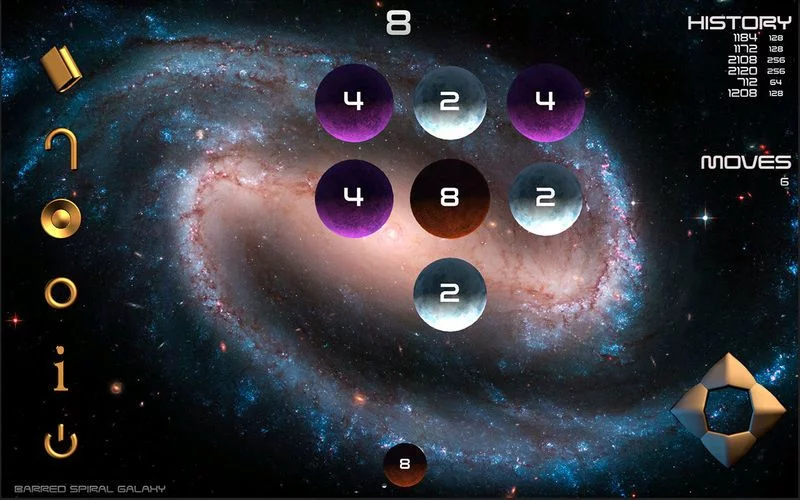 Изображение игры: Space 2048