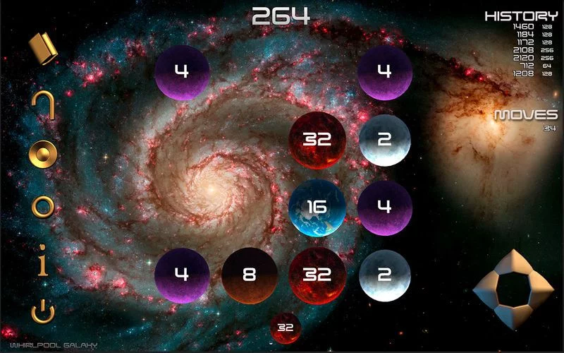 Изображение игры: Space 2048