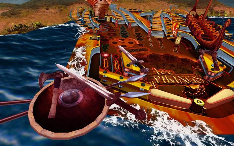 Изображение игры: Vikings Pinball