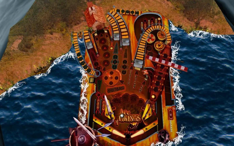 Изображение игры: Vikings Pinball