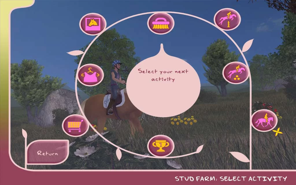 Изображение игры: Planet Horse