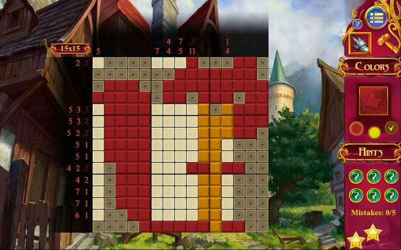 Изображение игры: Mystery Mosaics 2