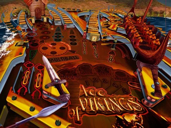 Изображение игры: Vikings Pinball