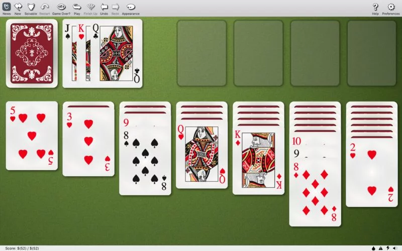 Изображение игры: Top Solitaire