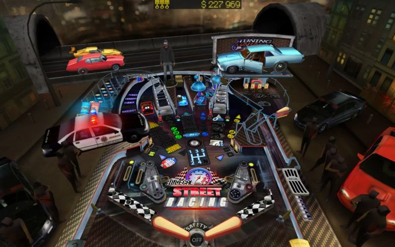 Изображение игры: Street Racing Pinball
