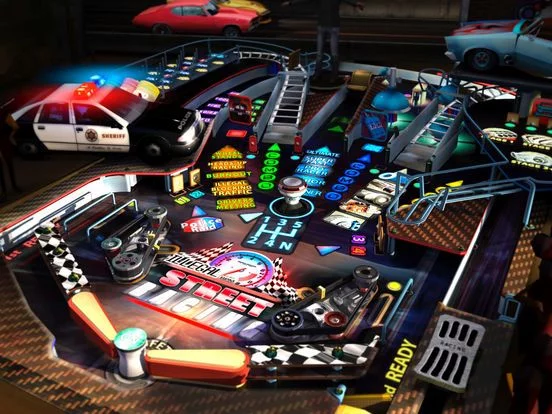 Изображение игры: Street Racing Pinball