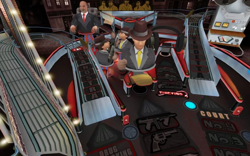 Изображение игры: Mafia Pinball