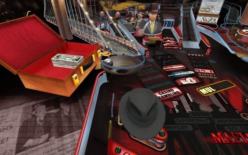 Изображение игры: Mafia Pinball