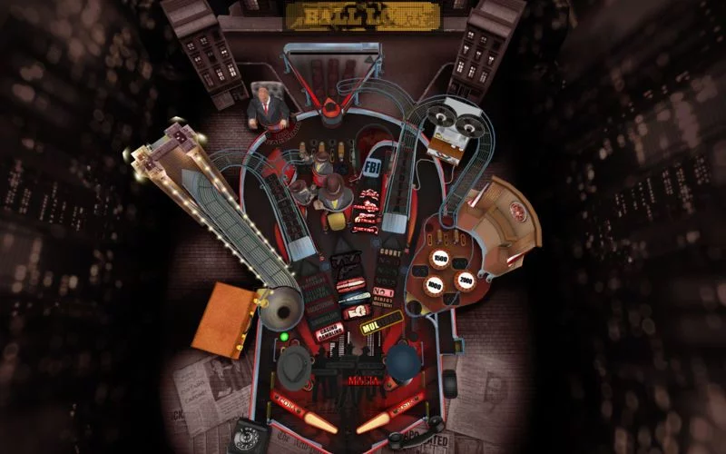 Изображение игры: Mafia Pinball